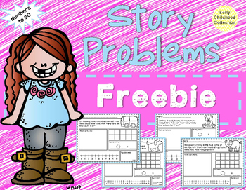 Preview of Story Problems to 20 Freebie {Word Problems}