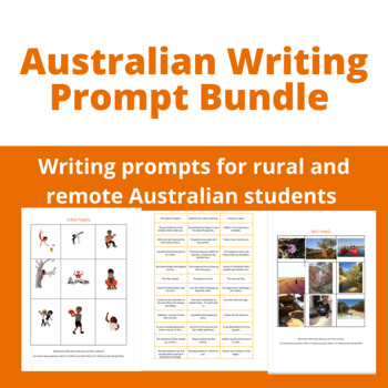 Preview of Story Prompts for Australian students- Bundle