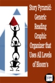 Story Pyramid: Generic Reading Graphic Organizer that Uses