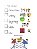 Story Retell Checklist with Visuals
