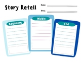 Story Retell Graphic Organizer