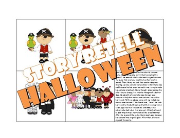 Preview of Story Retell: Halloween
