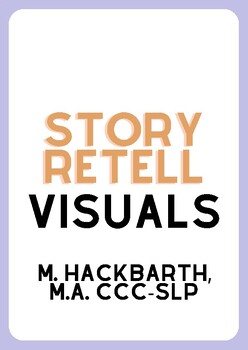 Preview of Story Retell Visuals