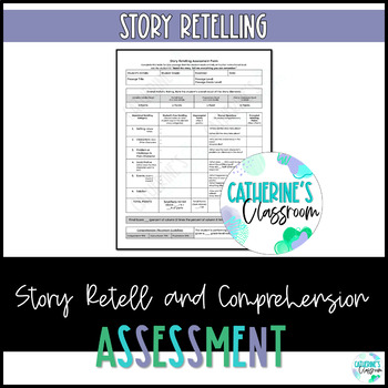 Preview of Story Retelling Assessment