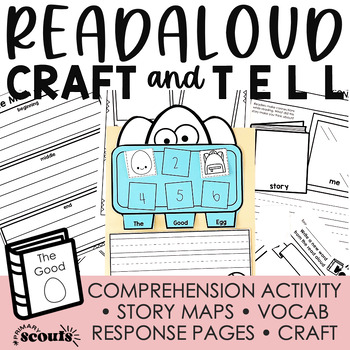 Preview of Read Aloud Activities for The Good Egg | Spring Craft | Sequencing Stories