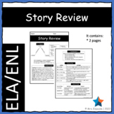Story Review (Characterization, Plot Diagram, Literary Dev