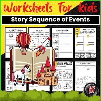Preview of Story Sequence of Events Worksheets