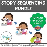 Story Sequencing bundle for autism speech therapy and spec