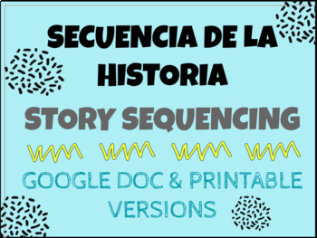 Preview of Story Sequencing in Spanish - La Secuencia de la Historia 