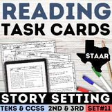 Story Setting Worksheets & Task Cards Setting Affects Plot