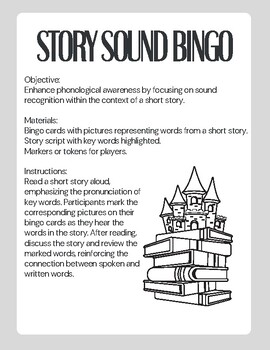 Preview of Story Sound Bingo