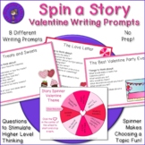 Story Spinner - Valentine Writing Prompts / Discussion Questions