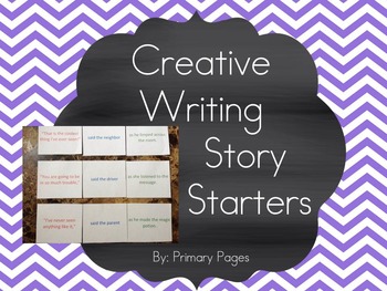 creative writing starter year 6