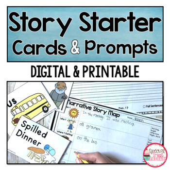 Preview of Narrative Writing Story Starters | Story Starter Prompts