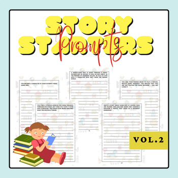 Preview of Story Starter Prompts : Volume 2 | End of The Year Activities