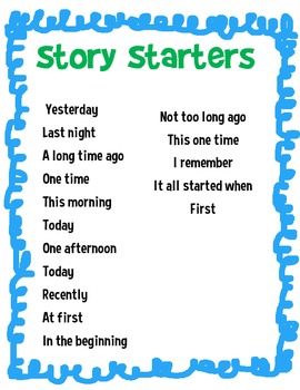survival story starters