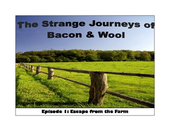 Preview of Story Starters - bacon and wool and the escape from the farm