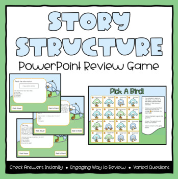 Preview of Story Structure Powerpoint Game
