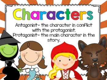 Story Structure: Reading Posters by Teaching with a Cup of Tea | TpT