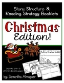Story Structure and Reading Strategy Booklets {Christmas E