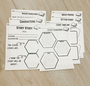 Preview of Story Study Bundle