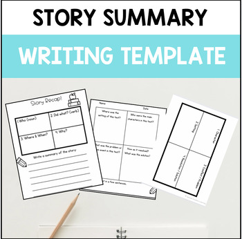 summary writing template