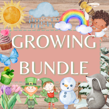 Preview of Story Telling Props and Prompts GROWING BUNDLE! For Language and Play Waldorf
