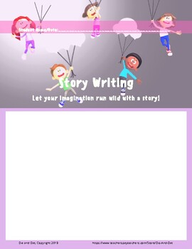 Preview of Story Writing Fillable