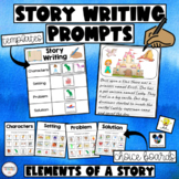 Story Writing Graphic Organizer - Elements of a Story Prom