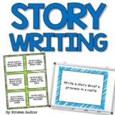 Story Writing Journal Prompts and Station Task Cards