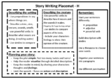 Story Writing Placemat (3 differentiated placemats)