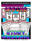 Story Writing-Spring-Grade 2 (2nd Grade)-Story Maps and Story Writing Templates