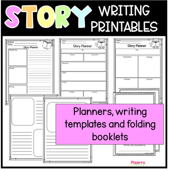 Preview of Story Writing Template | Story Booklet | Blank Book Template | Story Planner