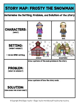 story writing winter grade 1 1st grade story maps and story writing