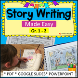 Story Writing for 1st and 2nd Grade - Easy Beginning, Midd