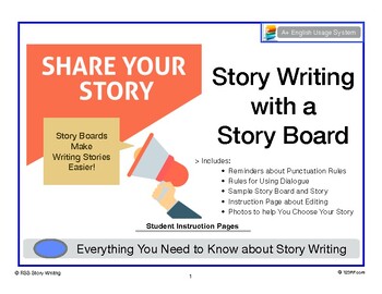 Preview of Story Writing with a Storyboard: Student Lesson