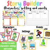 Story builder - Characters, settings and events