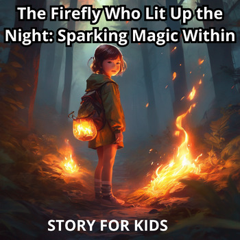 Preview of Story for kids: The Firefly Who Lit Up the Night: Sparking Magic Within