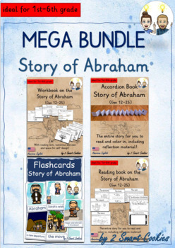Preview of Story of Abraham and Sarah GROWING Bundle Bible Story Old Testament Religion AmE