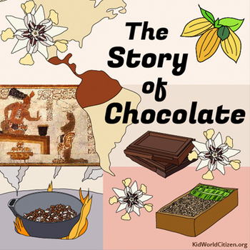 Preview of Story of Chocolate Unit: ENGLISH Readings, History, Maps, Hispanic Culture