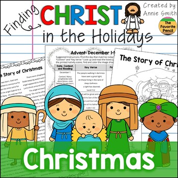 Story of Christmas by The Favorite Pencil | TPT