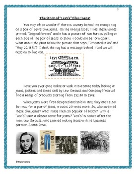 Mr. Blue Jeans: Story About Levi Strauss (A Carolrhoda