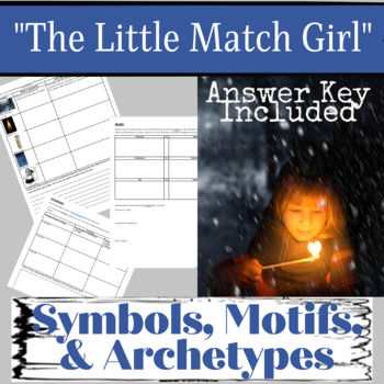 Preview of Story of "The Little Match Girl": Lesson on Symbolism, Motifs, & Archetypes