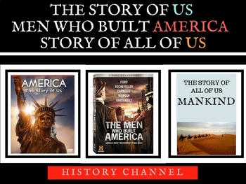 Preview of Story of Us -Men Who Built America -Mankind Story of US -History Channel Bundle