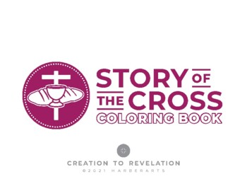Preview of Story of the Cross Coloring Pages - Full Size