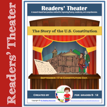 Preview of Story of the U.S. Constitution - Readers' Theater Script for Constitution Day