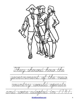 Story of the U.S. Constitution and Bill of Rights Coloring Book-Level B