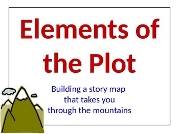 Preview of Story plot and the plot diagram - lesson and practice