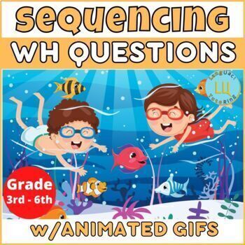 Preview of Story sequencing WH Questions | Google slides and easel