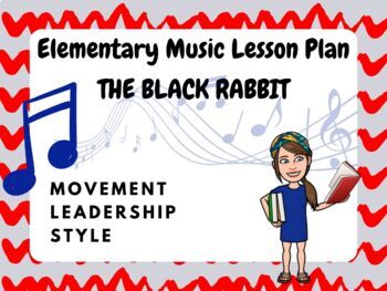 Preview of The Black Rabbit Elementary Music Lesson Plan for the SUB TUB